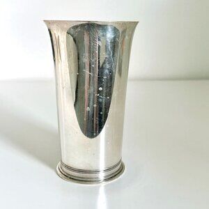 BENJAMIN WYNKOOP STERLING SILVER VASE - NEW YORK 1711 419 7" Tall 444g